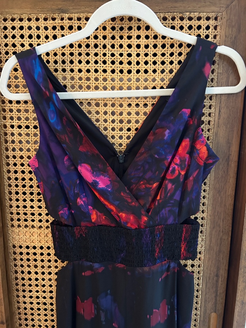 Bebe Floral Jumpsuit, size 2